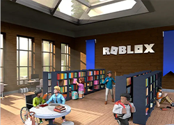 Robloxで作ったオリジナルワールドの画面
